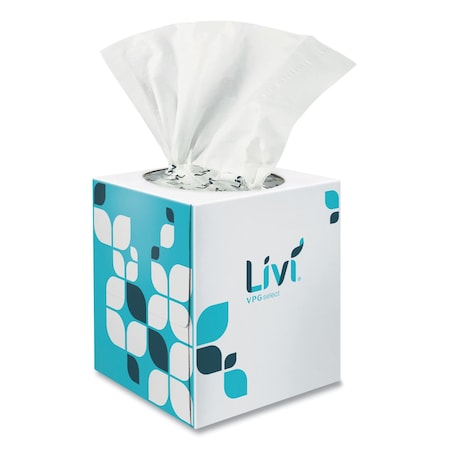 Livi 2 Ply Facial Tissues, 90 Sheets, 36 PK 11516